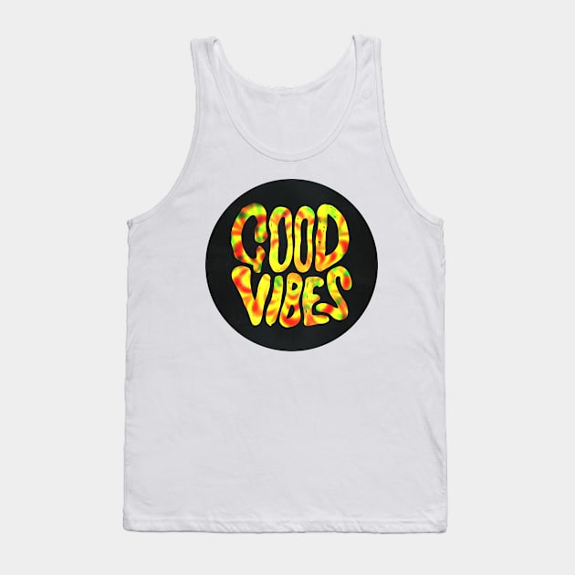 Good Vibes | Rasta Tank Top by visionarysea